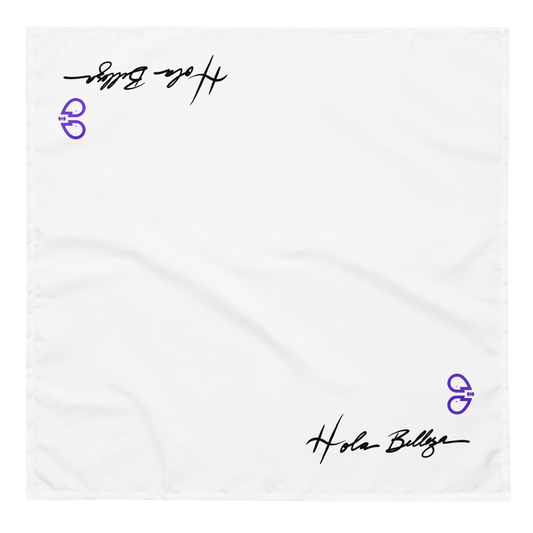 Bandana all over "Hola Belleza..."