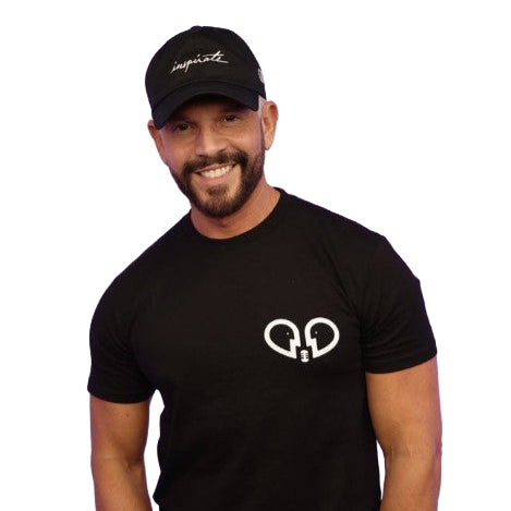 Gorra "Inspírate" Negra